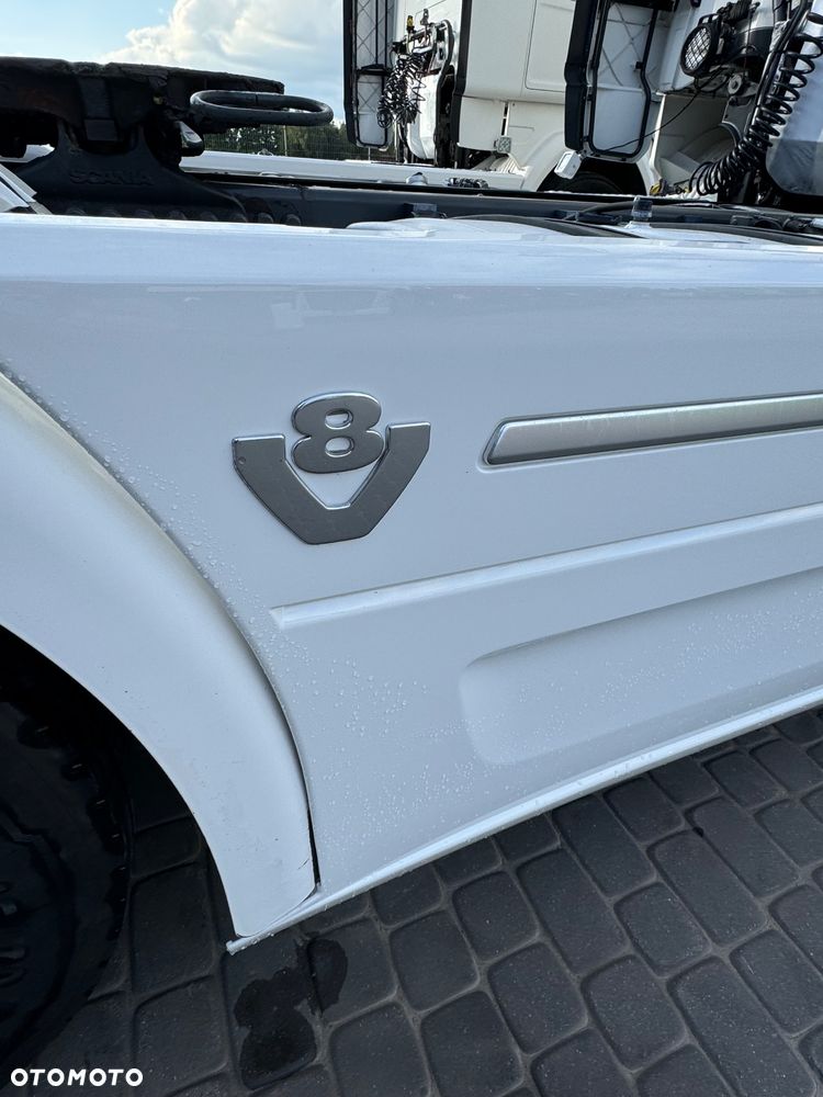 Scania V8 520 Klima postojowa Stan Idealny Nowe opony - 7