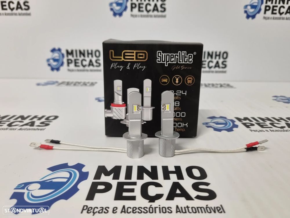 Kit Lâmpadas Led Superlite H1 - 4