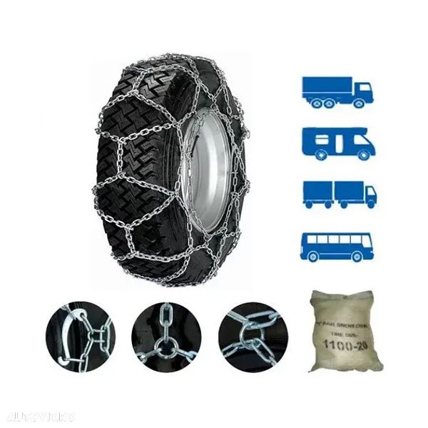 Lanturi antiderapante pentru camion tip plasa „Z” Seturi Second Hand / NOI - 1