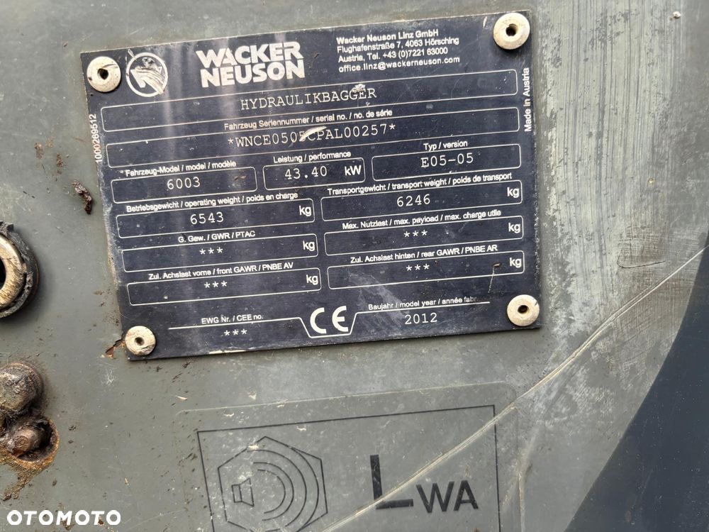Wacker Neuson 6003-2 - 12