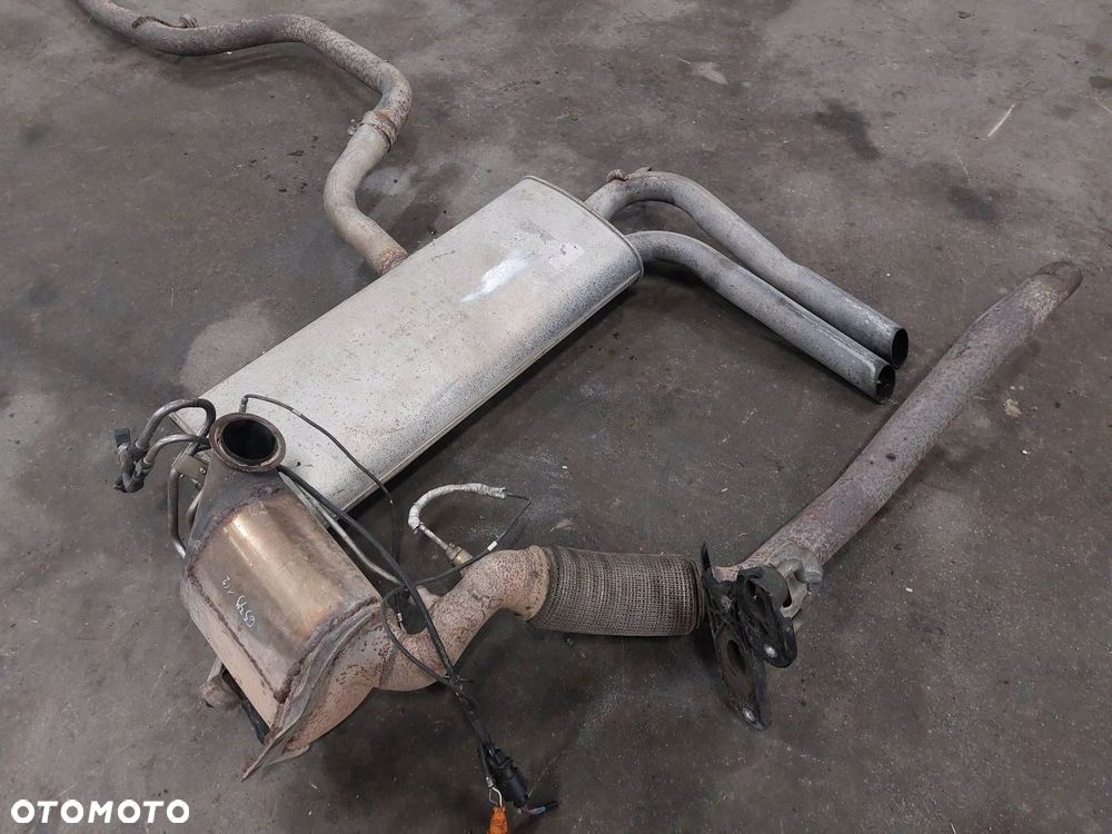 TŁUMIK WYDECH KOMPLET KATALIZATOR PUSTY SEAT ALTEA XL 2.0 TDI - 5