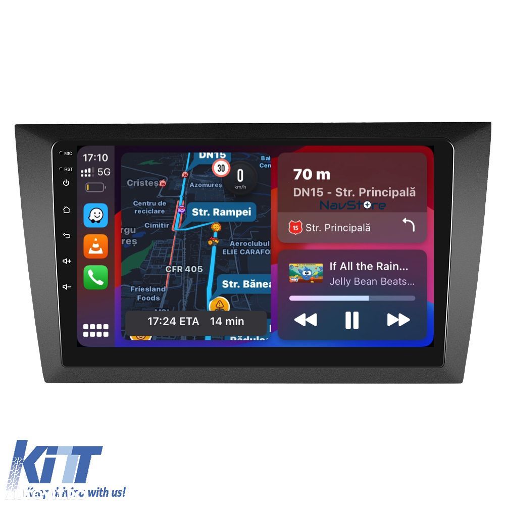 Navigatie Android Dedicata Volkswagen Golf 6 (2009 - 2013), 9 Inch, 2G - 2