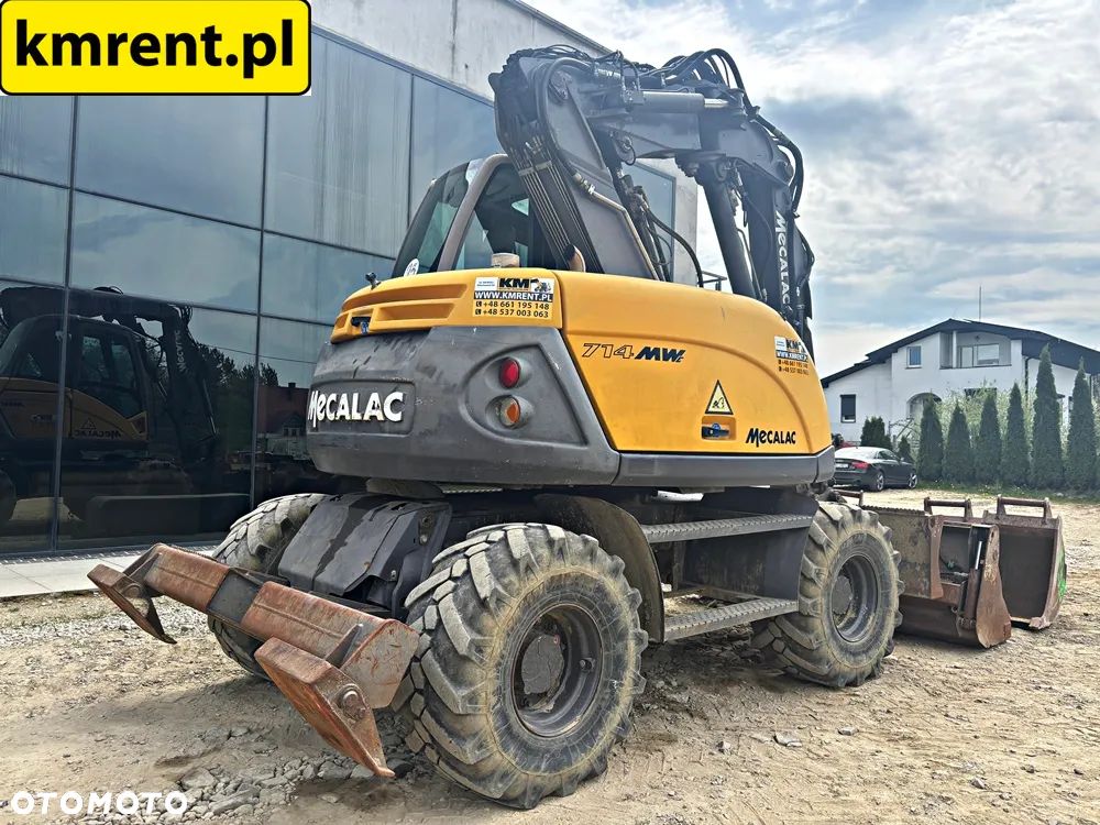 Mecalac 714 MW KOPARKA KOŁOWA 2012r. | MECALAC 12 MTX MXT 15 9 11 VOLVO 140 JCB 145 CAT 313 LIEBHERR 910 914 - 23