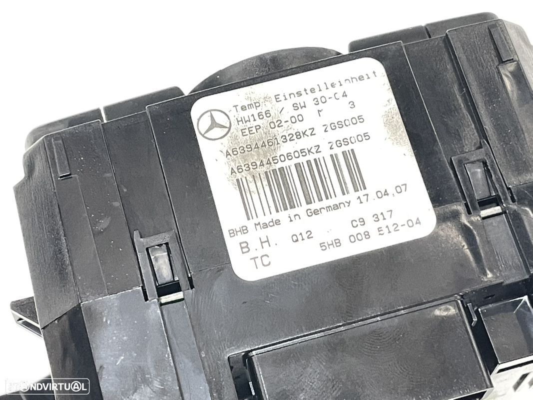 Mercedes Vito 639 Comando Interruptor Sofagem A6394451328 2003 a 2014 - 3