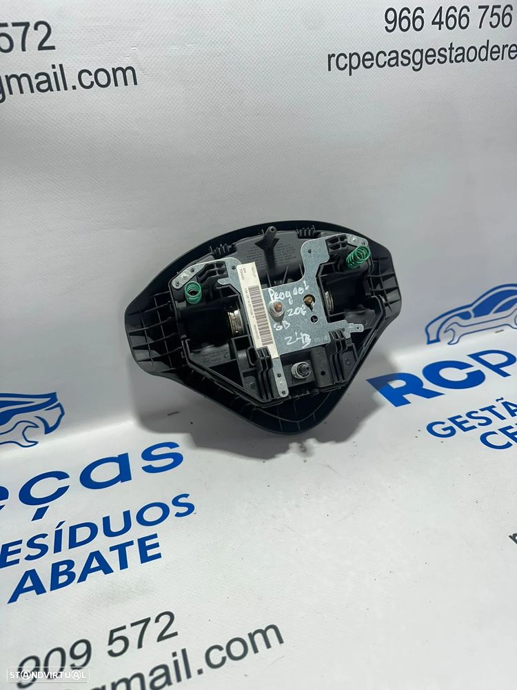 .Airbag Volante Condutor Original Peugeot 207 96500674ZD 2006 - 2015 - 7