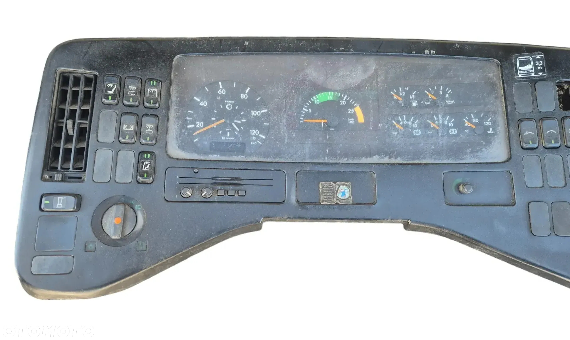 DESKA ROZDZIELCZA KOMPLETNA PANEL RADIO ZEGARY LICZNIK MERCEDES TOURISMO  0045402347 A0045402347 - 2