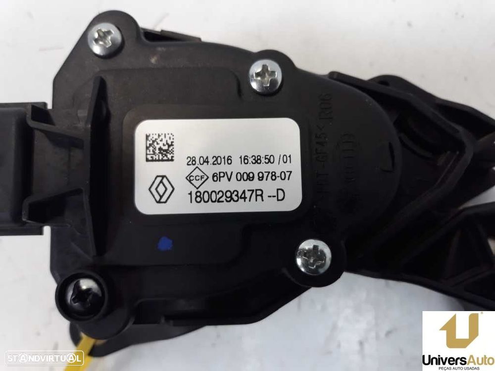 POTENCIOMETRO PEDAL RENAULT CAPTUR 2012 -180029347R - 2