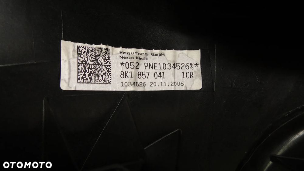 AUDI A4 B8 DESKA KONSOLA PODUSZKI AIRBAG PASY KOMPLET ORYGINAŁ 08-11r EUROPA - 11