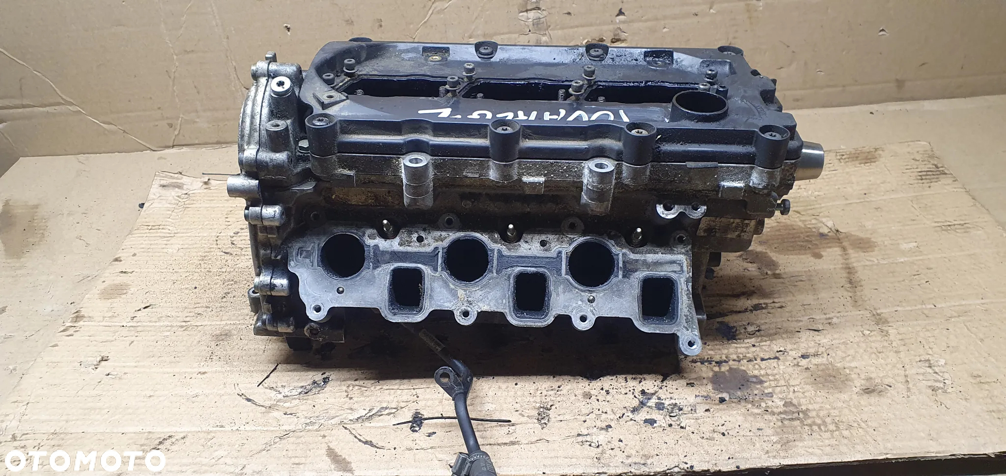 Głowica silnika lewa kompletna wałki VW Touareg 7L 3.0 TDI BKS 059353 059063BF - 2