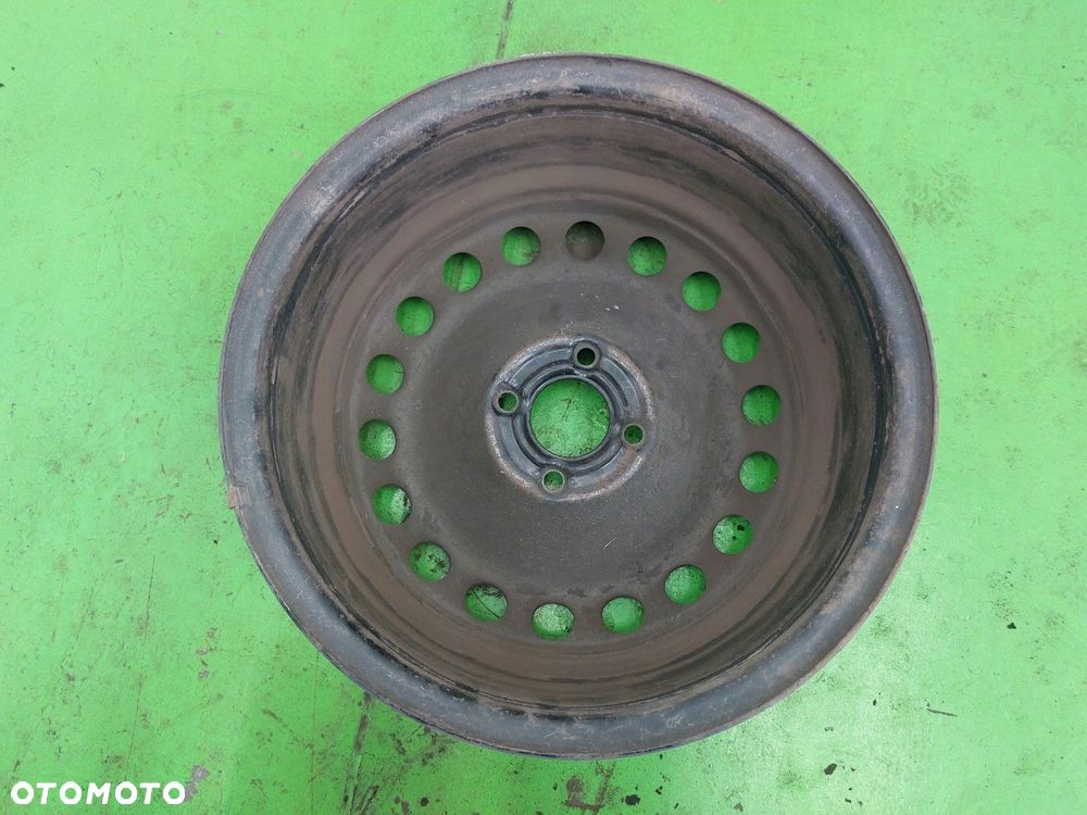 Felga stalowa Renault Megane II 6,5 J X 15 ET 45 4X100 CZARNA - 4