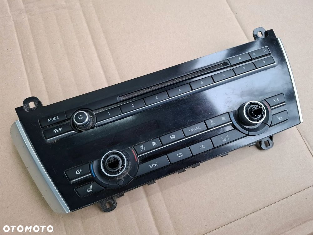 PANEL KLIMATYZACJI PRZEŁĄCZNIK BMW F10 F11 F07 5 GT 9331888 - 3