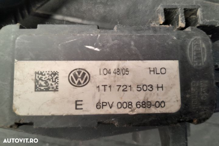 Pedala acceleratie 1T1721503H 1T1721503H Volkswagen VW Caddy 3 [2004 - 4