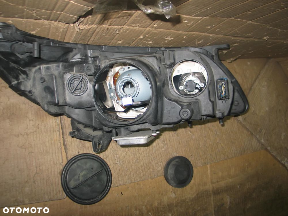 lampa xenon przod saab 93 9-3 2 II lift 07-14r. oryginal europa - 13