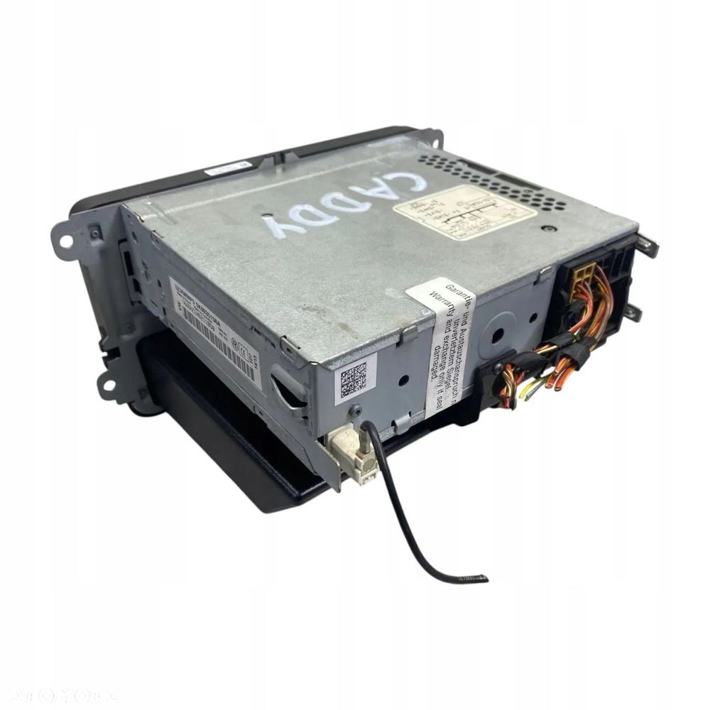 RADIO RADIOODTWARZACZ VW GOLF VI CADDY III TOURAN 5K0035156A ORYGINAŁ - 12