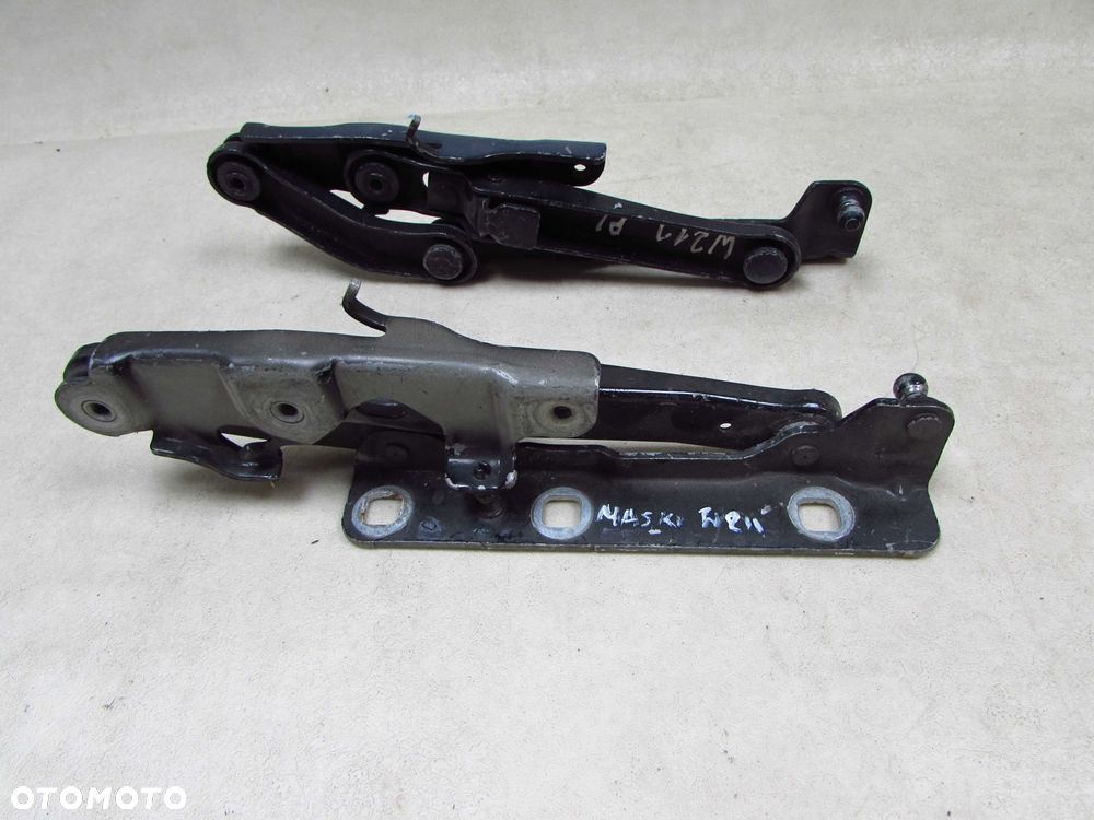 MERCEDES E KLASA W211 04-10 ZAWIAS MASKI PRAWY LEWY 2118800128 2118800428 - 3