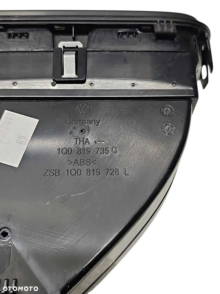 VW EOS SCIROCCO KRATKI NAWIEWU KOMPLET 1Q0819709 1Q0819710 1Q0819735 - 6