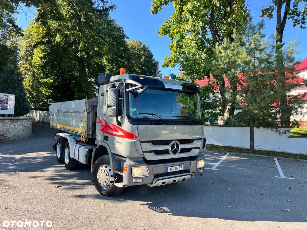 Mercedes-Benz ACTROS 2646  6X4* MILEER KIPER 3 strony*BORDMATIC* 460 koni Automat*Nowe wszystkie opony! - 7