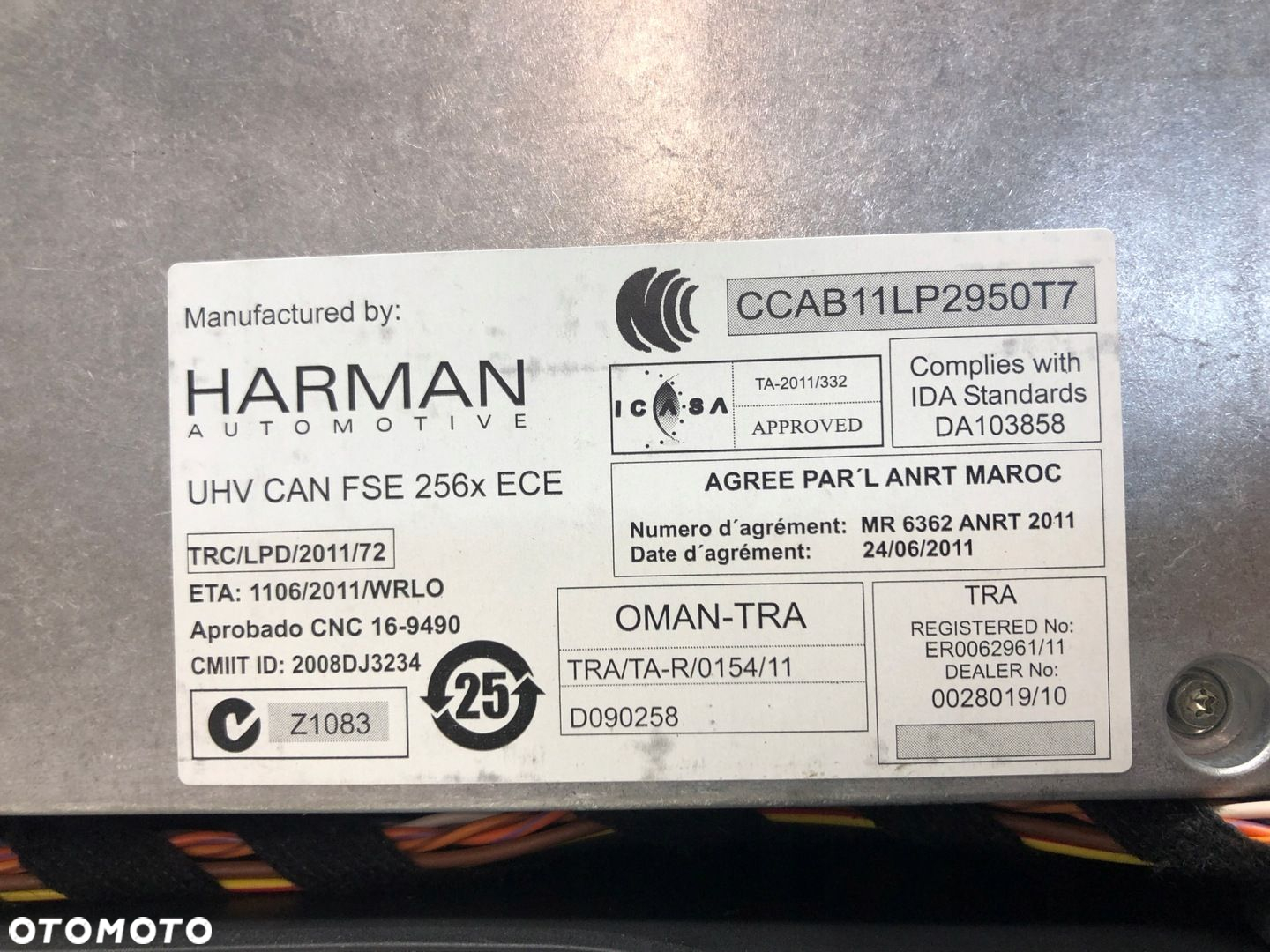 MODUŁ BLUETOOTH A4 B8 A5 8T0862335E 8T0862335F - 3