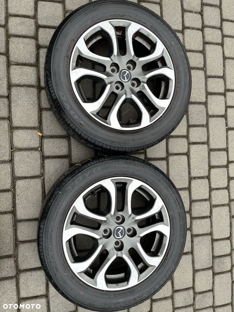 Alufelgi 4x100 16 cali Mazda Hyundai Toyota opony 185/60/16 - 6