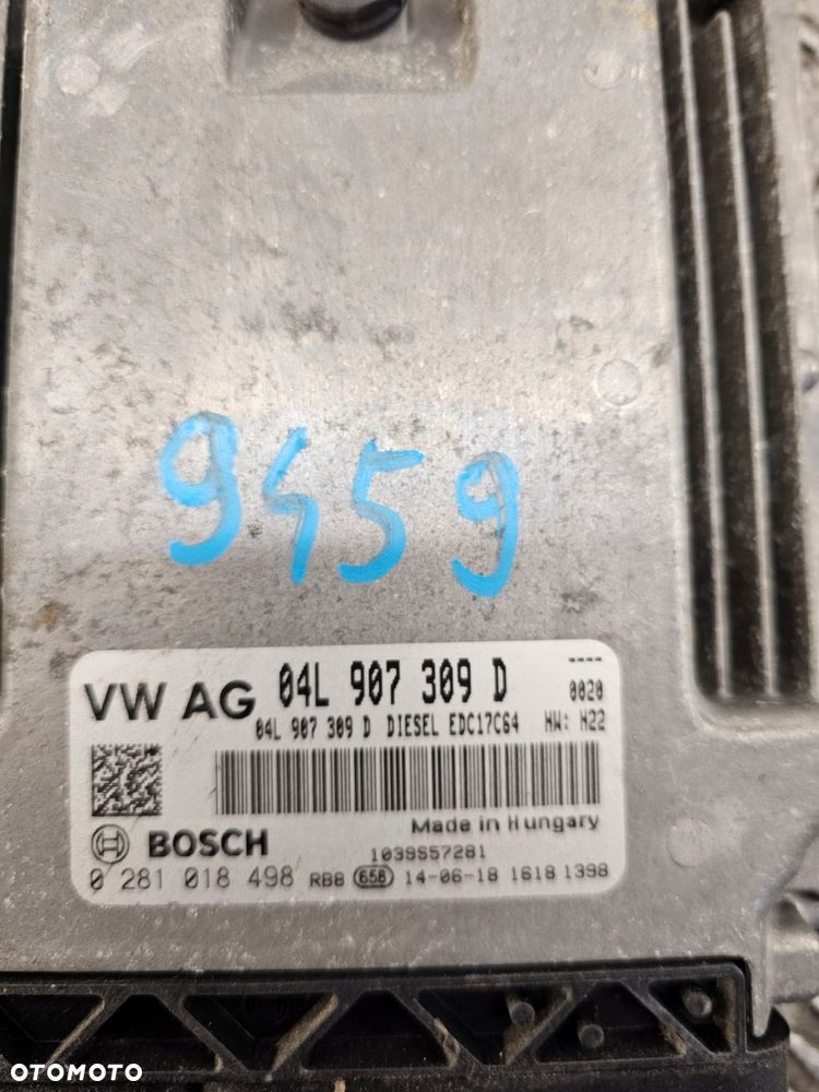 komputer sterownik silnika vw skoda seat audi 04l907309d - 1