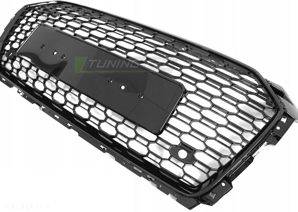 Atrapa Grill Kratka Plaster miodu czarna R S5 Look Audi A5 b9 8w6 f53 16-19 - 3