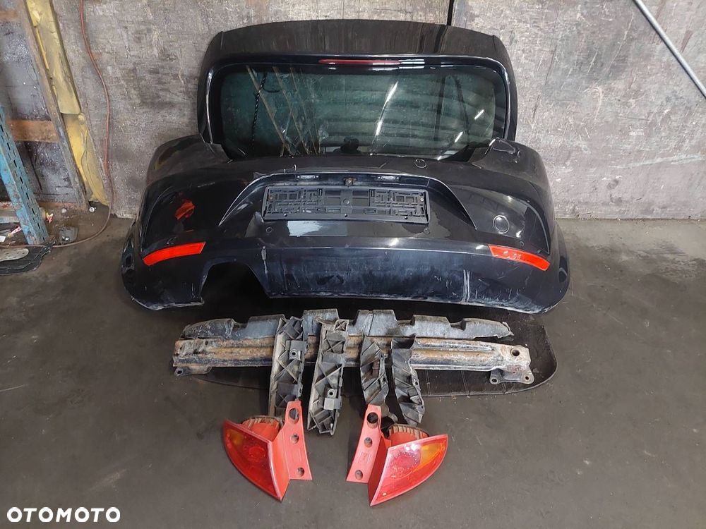 KOMPLETNY TYŁ KLAPA BAGAŻNIKA ZDERZAK TYŁ LAMPY SEAT LEON II LC9Z - 1