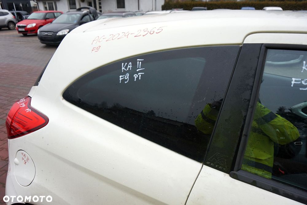 SZYBA KAROSERYJNA TYLNA PRAWA BOCZNA KA II RU8 9S51-B29869-BA FORD 2008-2016 - 3