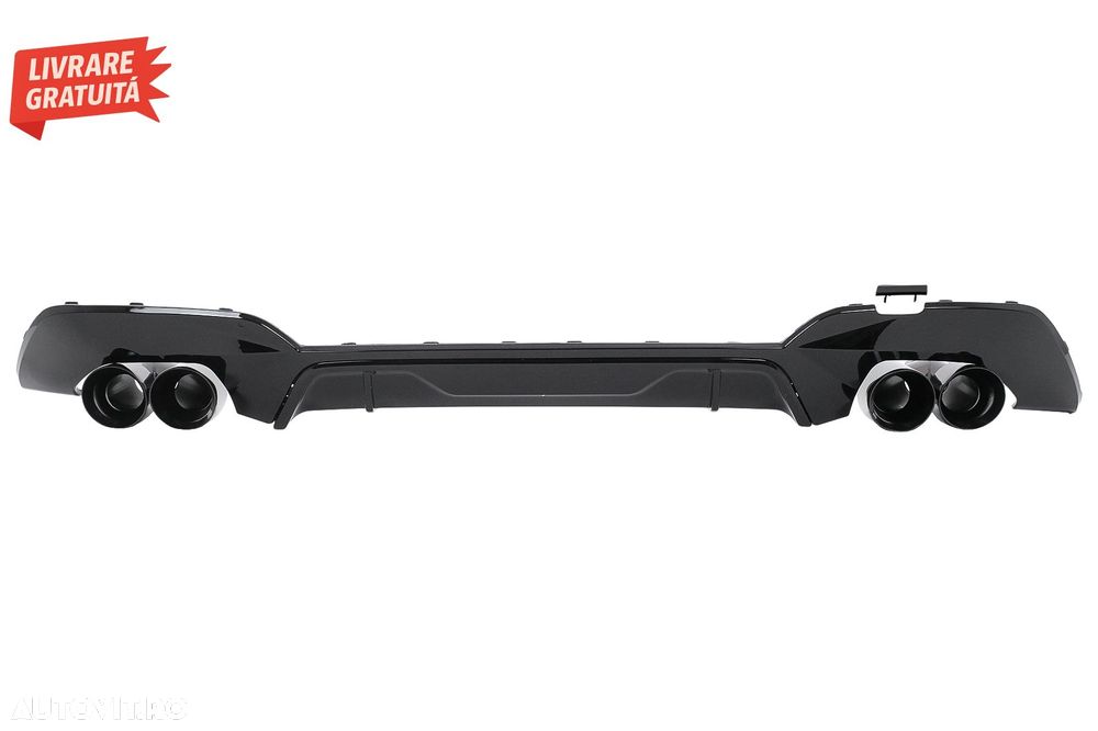 Difuzor Bara Spate si Tobe Ornament BMW 3 Series G20 G28 Sedan G21 Touring (2019-0- livrare gratuita - 2