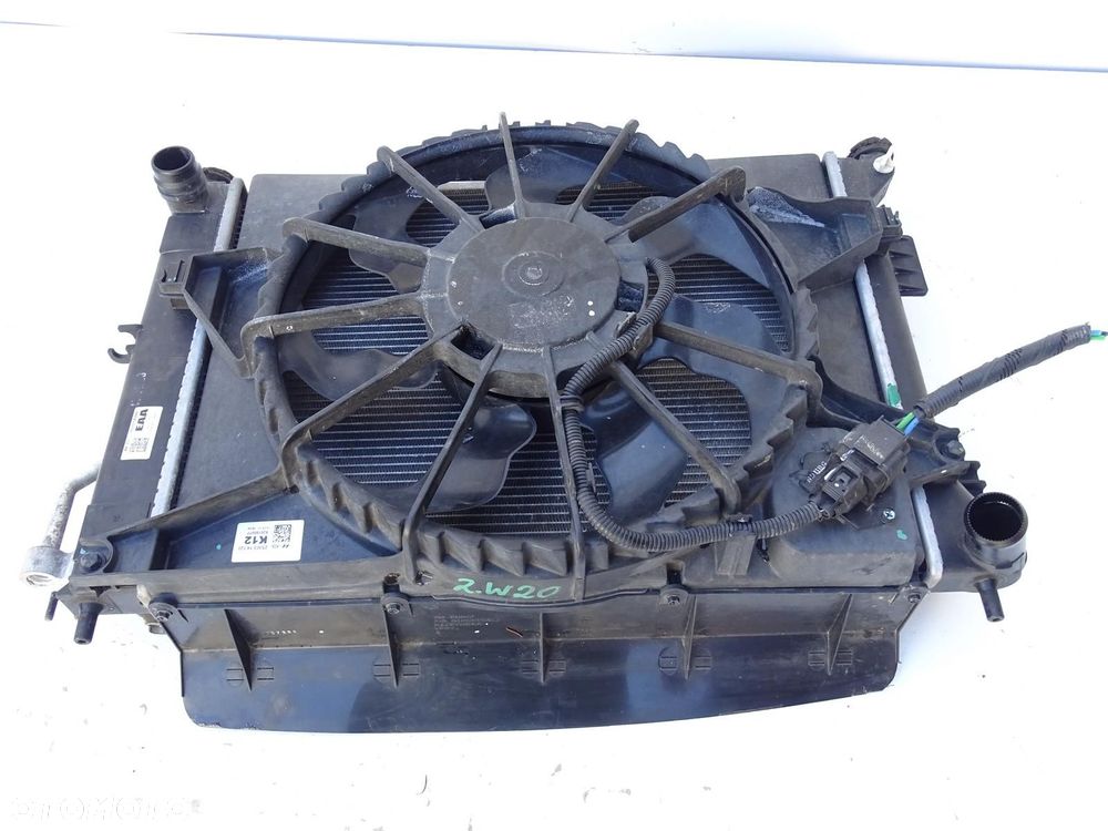 KOMPLET CHŁODNIC + WENTYLATOR 25303-1K120 1.4 16V KIA VENGA I HYUNDAI IX20 - 5