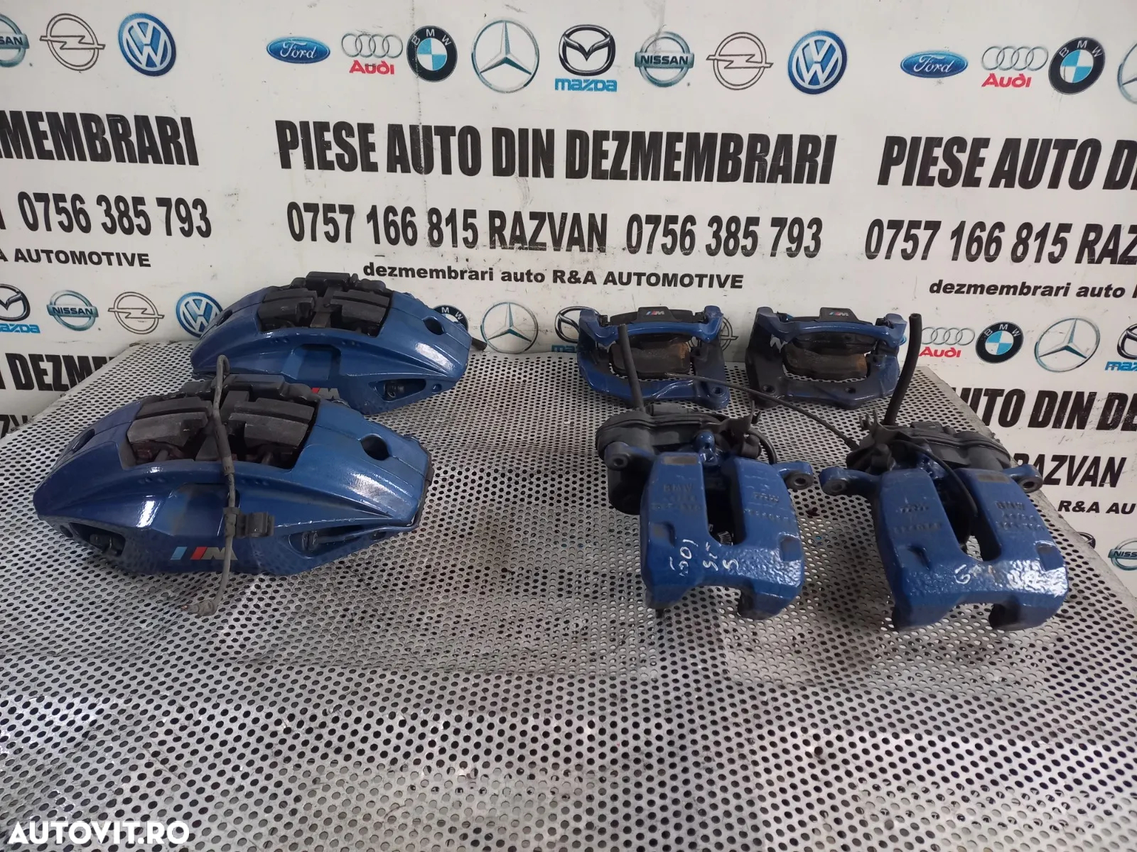 Kit Set Etrieri Etrier Discuri Frana Fata Spate M Paket Bmw G30 G31 G20 G21 G80 G28 X3 X4 G01 G02 F - 3