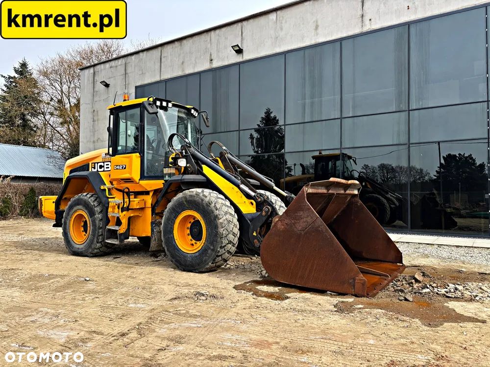 JCB 427 ŁADOWARKA KOŁOWA 2017R. | CAT 924 LIEBHERR 524 KOMATSU WA 150 JCB 411 416 - 4