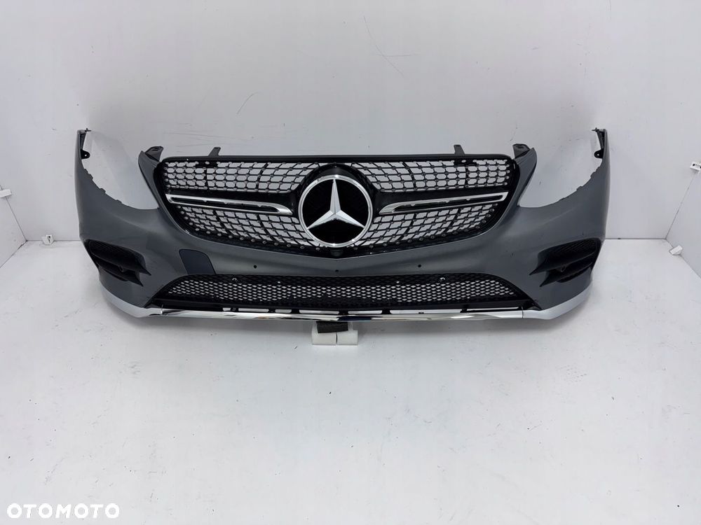 PRZÓD MERCEDES GLC X253 W253 A253 AMG MASKA ZDERZAK BŁOTNIKI LAMPY - 8