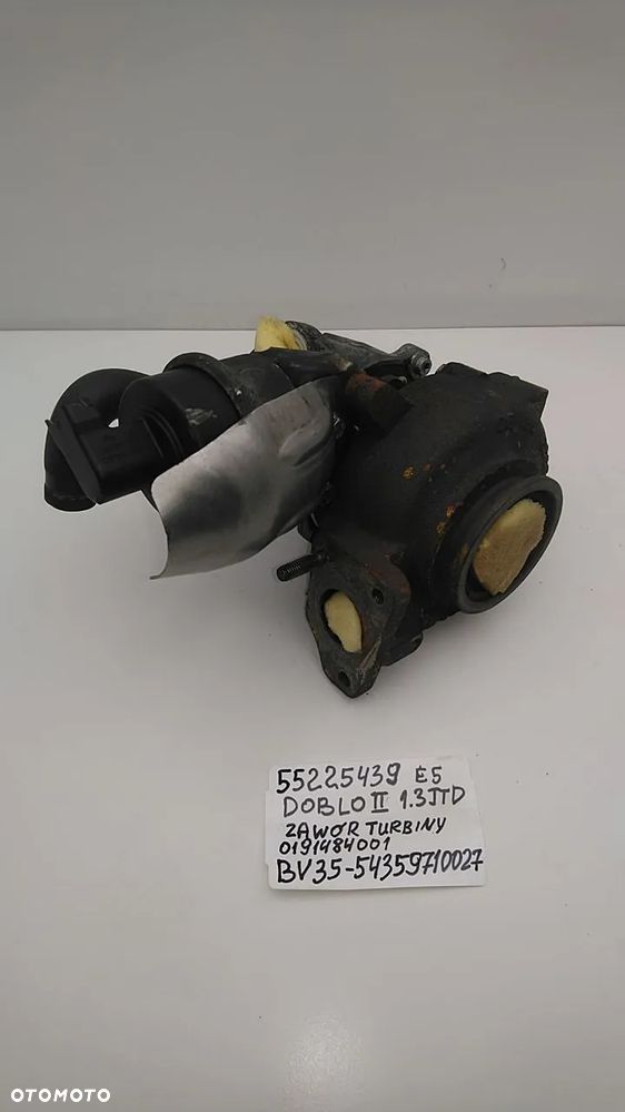 TURBINA 1.3 JTD 16V 90KM 95KM E5 DOBLO II 55225439 BV35-5435971002 - 5