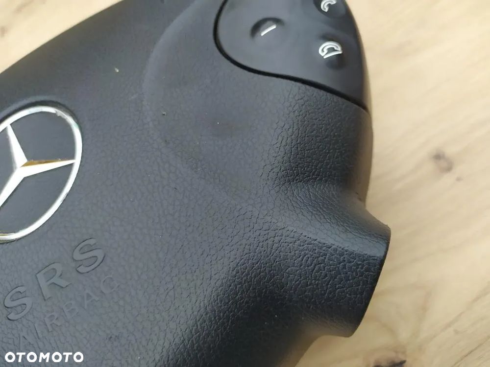 MERCEDES W211 AIRBAG KIEROWNICY PODUSZKA KIEROWCY CZARNA - 3