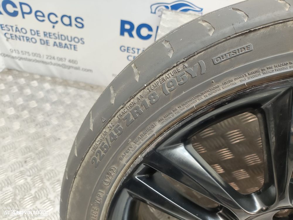 Conjunto de jantes 18 Matrix Jaguar XE X760 7,5J ET46 5x108 Original - 14