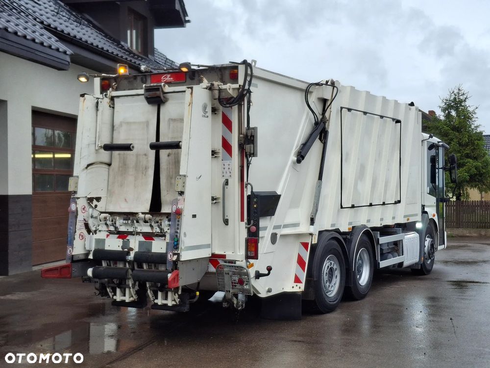 Mercedes-Benz Econic 2630 Śmieciarka Euro 6 FAUN Variopress 522 Zoeller 22m3 3 Osie Tylna Oś Skrętna Zawieszenie Pneumatyczne Centralne Smarowanie Zabudowy - 2