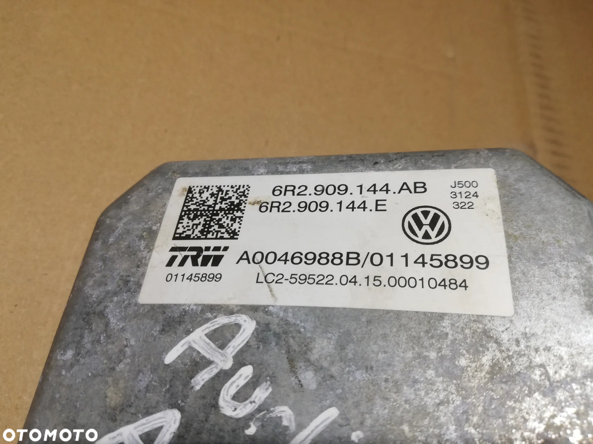 KOLUMNA KIEROWNICZA silnik moduł sterowanie AUDI A1 8X LIFT 6R2909144AB - 4