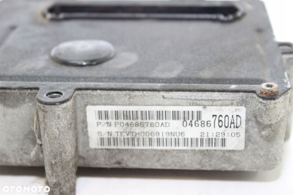 CHRYSLER VOYAGER III STEROWNIK 04686760AD SKRZYNI BIEGÓW 3.3 V6 - 3