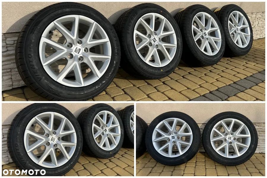 Nowe Koła lato Seat Leon Ateca Golf Passat Audi A3 A4 Octavia - 16 cali, 5x112 - Gotowe/Wyważone - 4