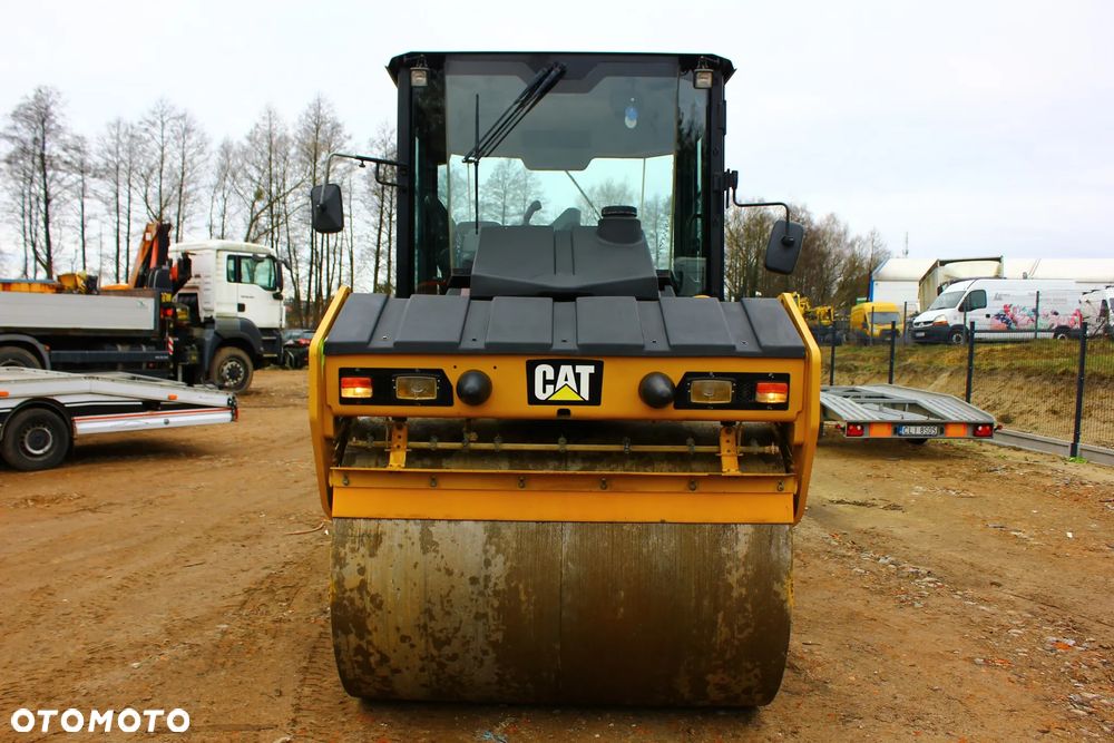 Caterpillar CAT CD10 WALEC STALOWY WIBRACYJNY Z DZIELONYMI BĘBNAMI +KOSZ HYDROG AX077 - 6