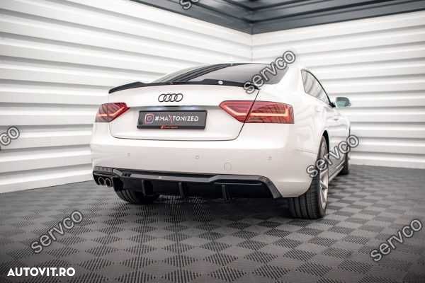 difuzor bara spate Audi A5 Coupe 8T 2011-2016 v26 - Maxton Design - 2