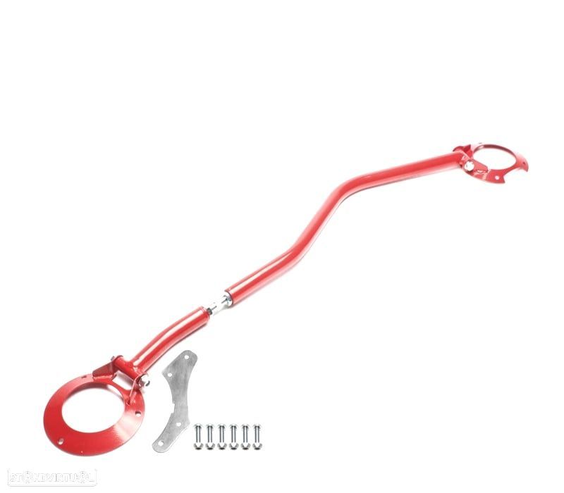 BARRA ANTI-APROXIMAÇÃO AJUSTÁVEL VOLKSWAGEN VW DERBY 81-84 VERMELHO - 1