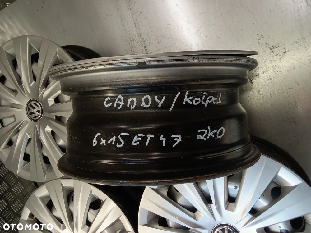 Felgi Vw Caddy Golf Passat 6Jx15 et47 5x112 - 6