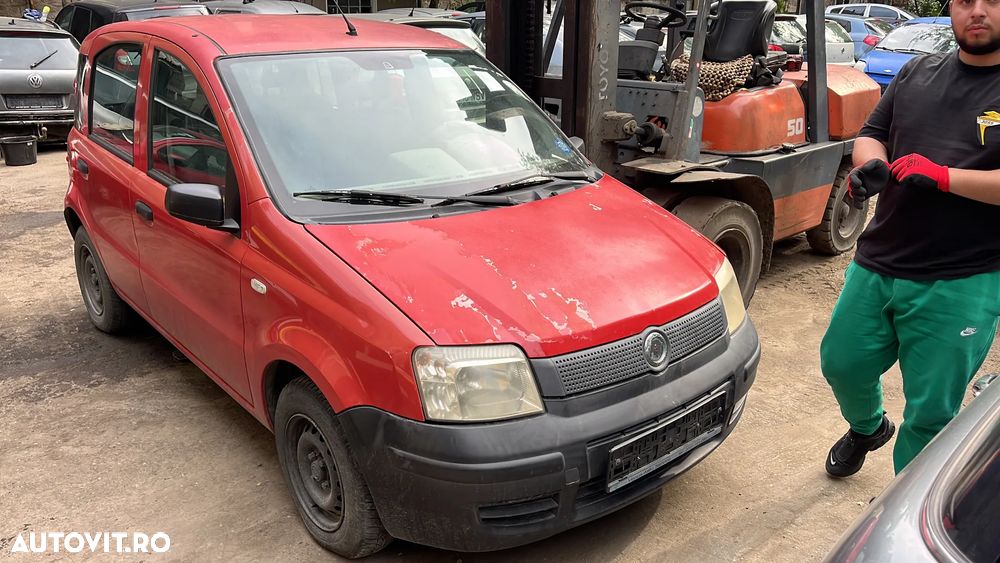 Dezmembrez Fiat Panda 2005 rosu benzina - 16