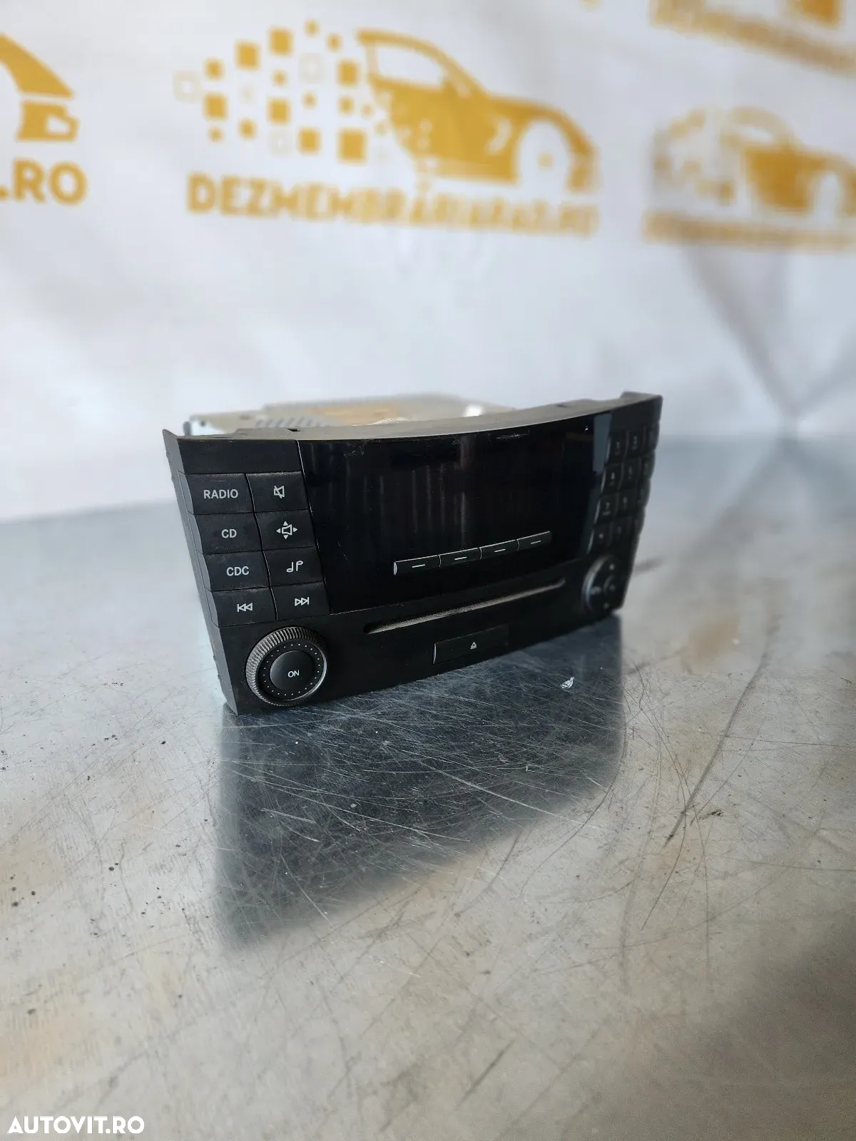 Radio Cd Cd Player Mercedes E Class W211 Cod A An 2003-2004-2005-2006-2007-2008-2009 - 3