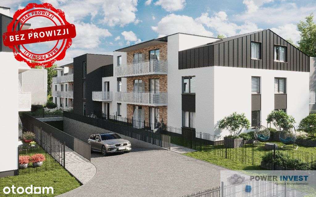 3 pokoje | nowe budownictwo | niska zabudowa
