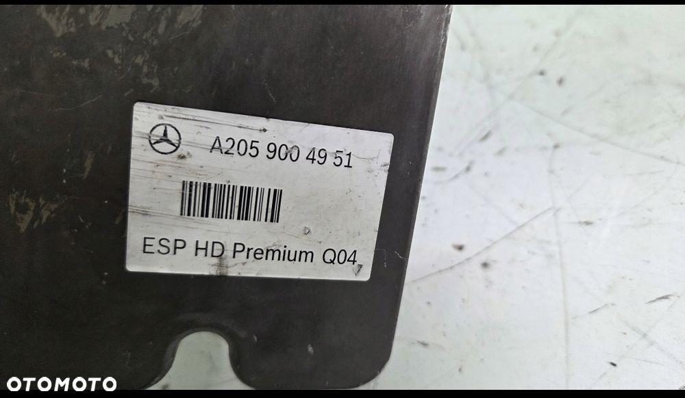 Pompa sterownik ABS Mercedes C Klasa W205 A2059004951 - 4