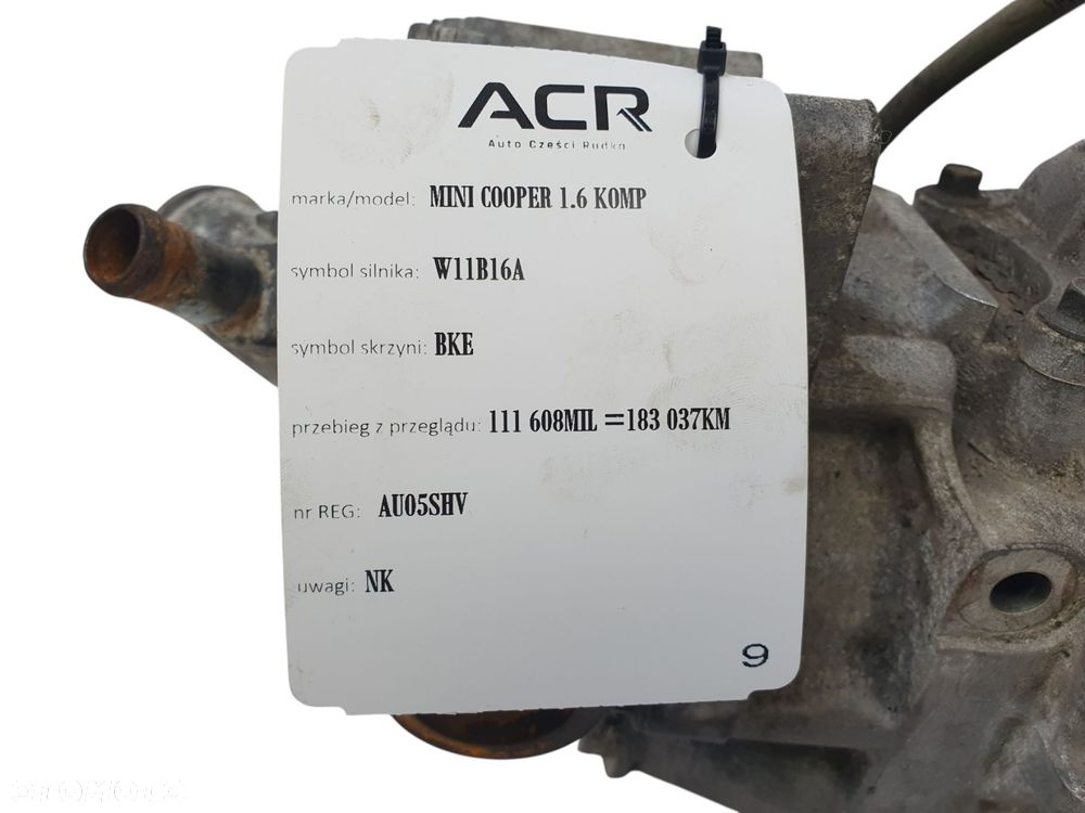 KOMPRESOR DOŁADOWANIA Mini Cooper S R50 R52 R53 1.6 Kompresor 7526657-01 - 8