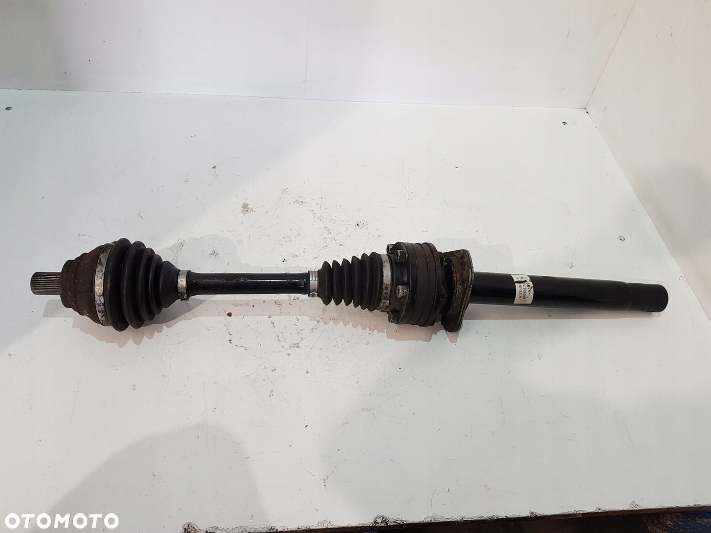 PÓŁOŚ PRAWY PRZÓD DŁUGA VW TOURAN 1T 2.0TDI 04R GNE - 1