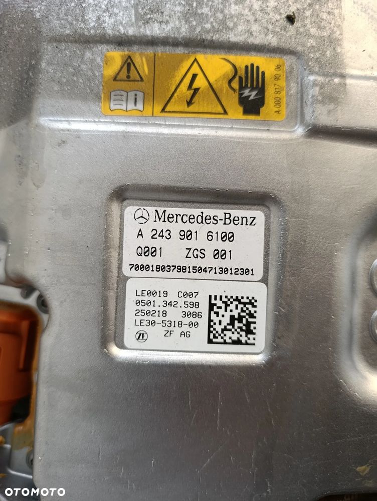 Silnik napęd elektryczny przód kompletny Mercedes EQB A243 W243 X243 AMG LIFT - 7